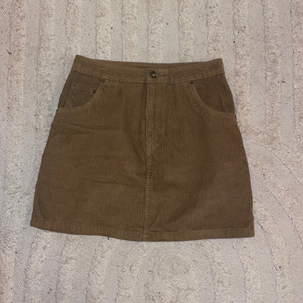 Tan vans skirt